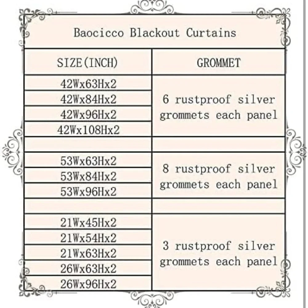 Baocicco Black Gold Marble Window Curtains for Bedroom  2 Panels 42x96 Inch